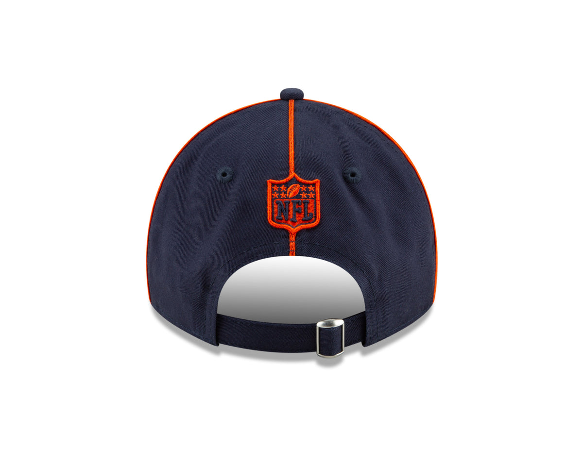 Chicago Bears 2019 Established Collection Sideline 1920 Home Bear Head Logo Navy 9TWENTY Adjustable Hat