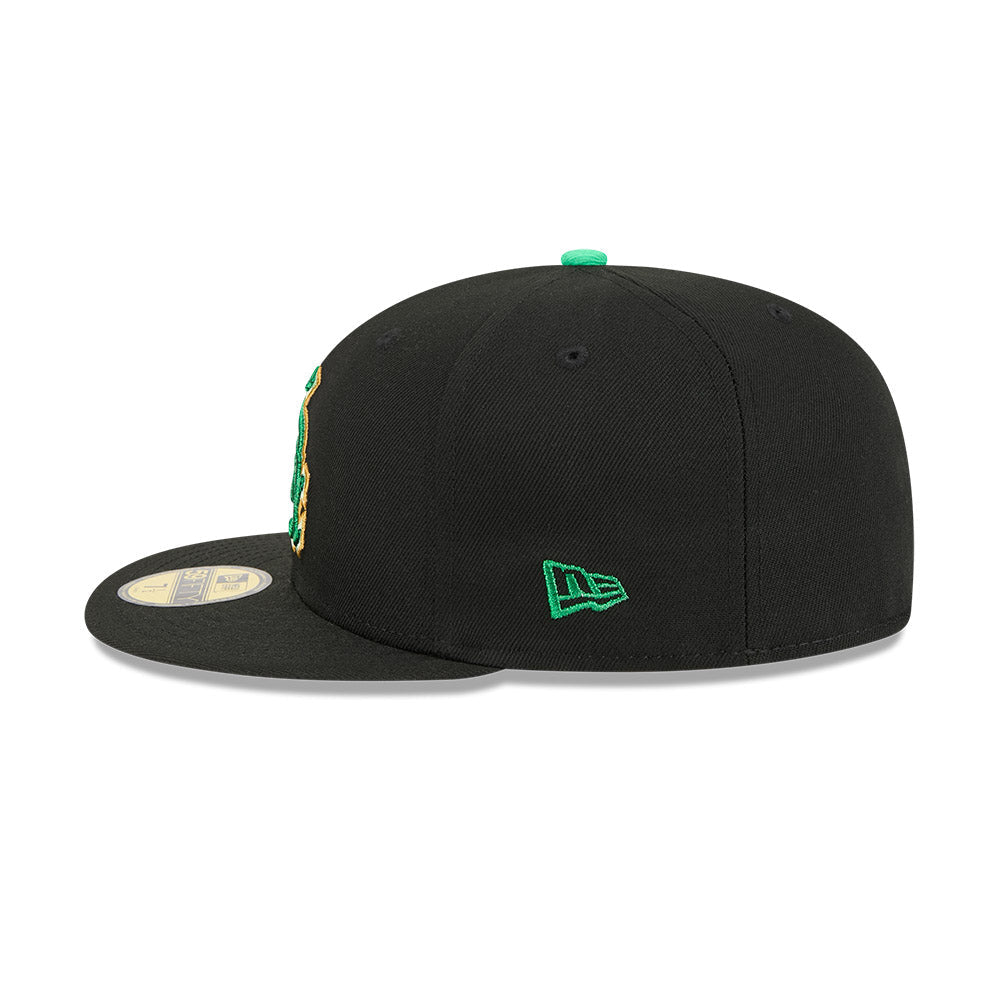Men's Chicago White Sox New Era Black 2026 St. Patrick's Day Authentic Collection On-Field 59FIFTY Fitted Hat