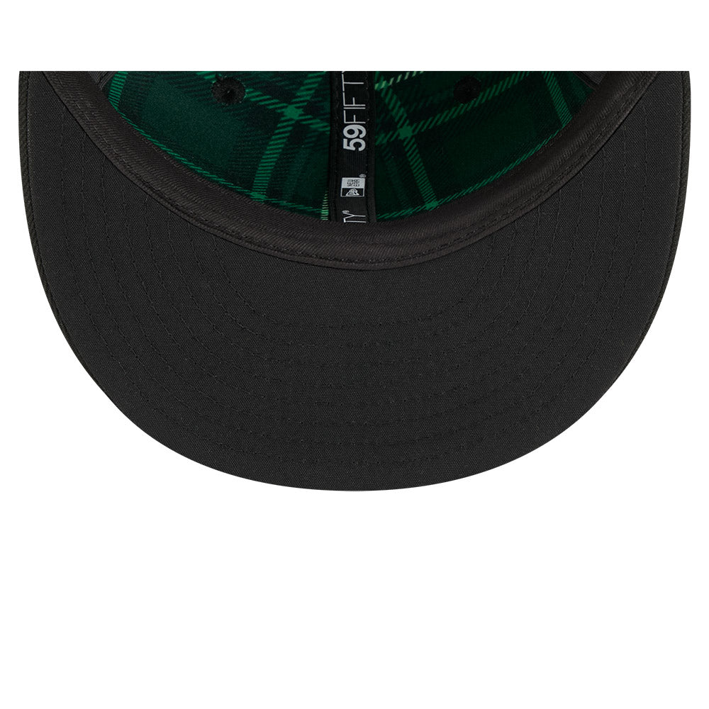 Men's Chicago Cubs New Era Black 2026 St. Patrick's Day Authentic Collection On-Field 59FIFTY Fitted Hat