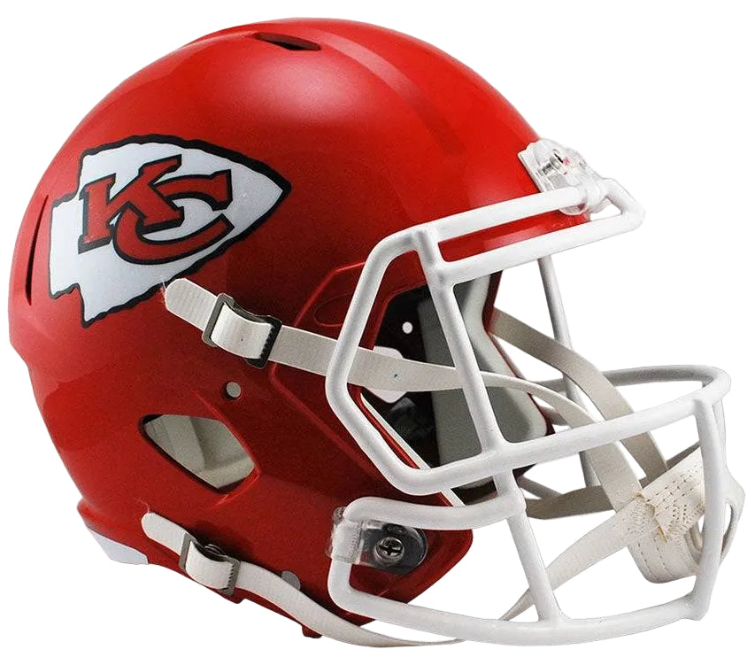 Kansas City Chiefs Full Size Speed Replica Helmet