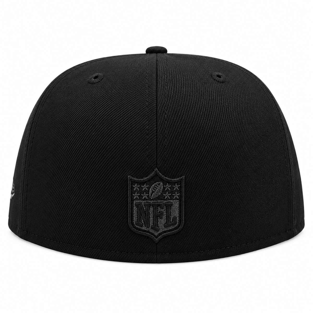 Men's New Era Black Chicago Bears Graphite Logo 59FIFTY Fitted Hat