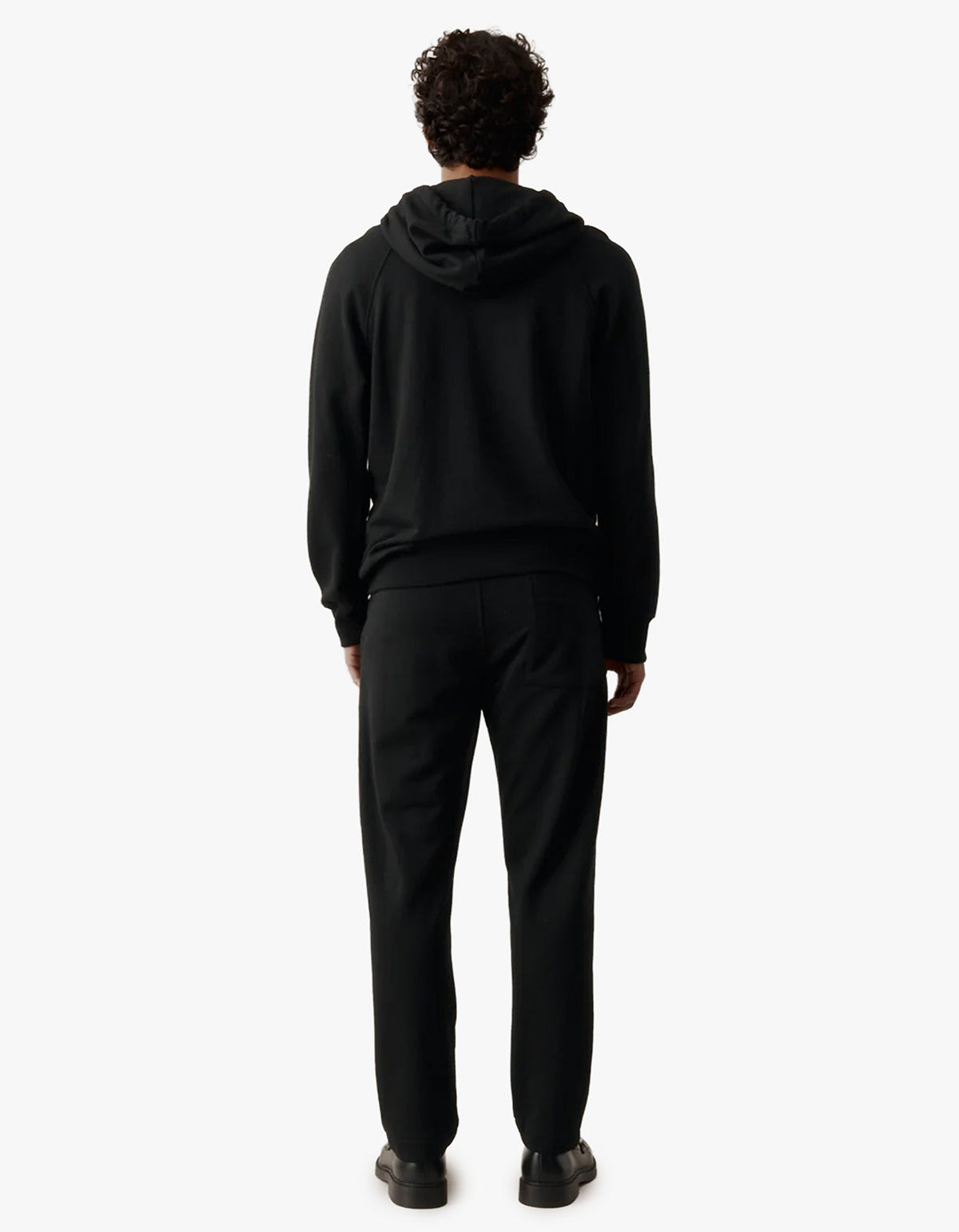 Mens Foundation Merino Hoodie - Black