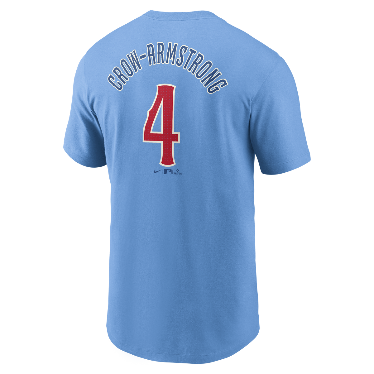 Men's Pete Crow-Armstrong Chicago Cubs Nike Valor Blue 2nd Alternate Name and Number T-Shirt