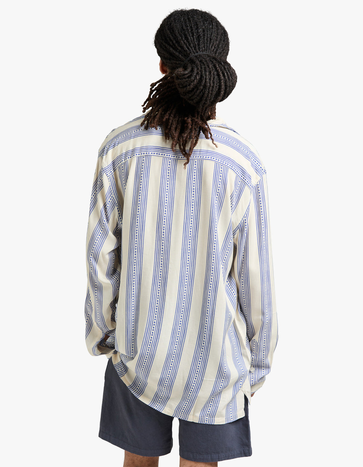 Viscose Long Sleeve Shirt - Havana