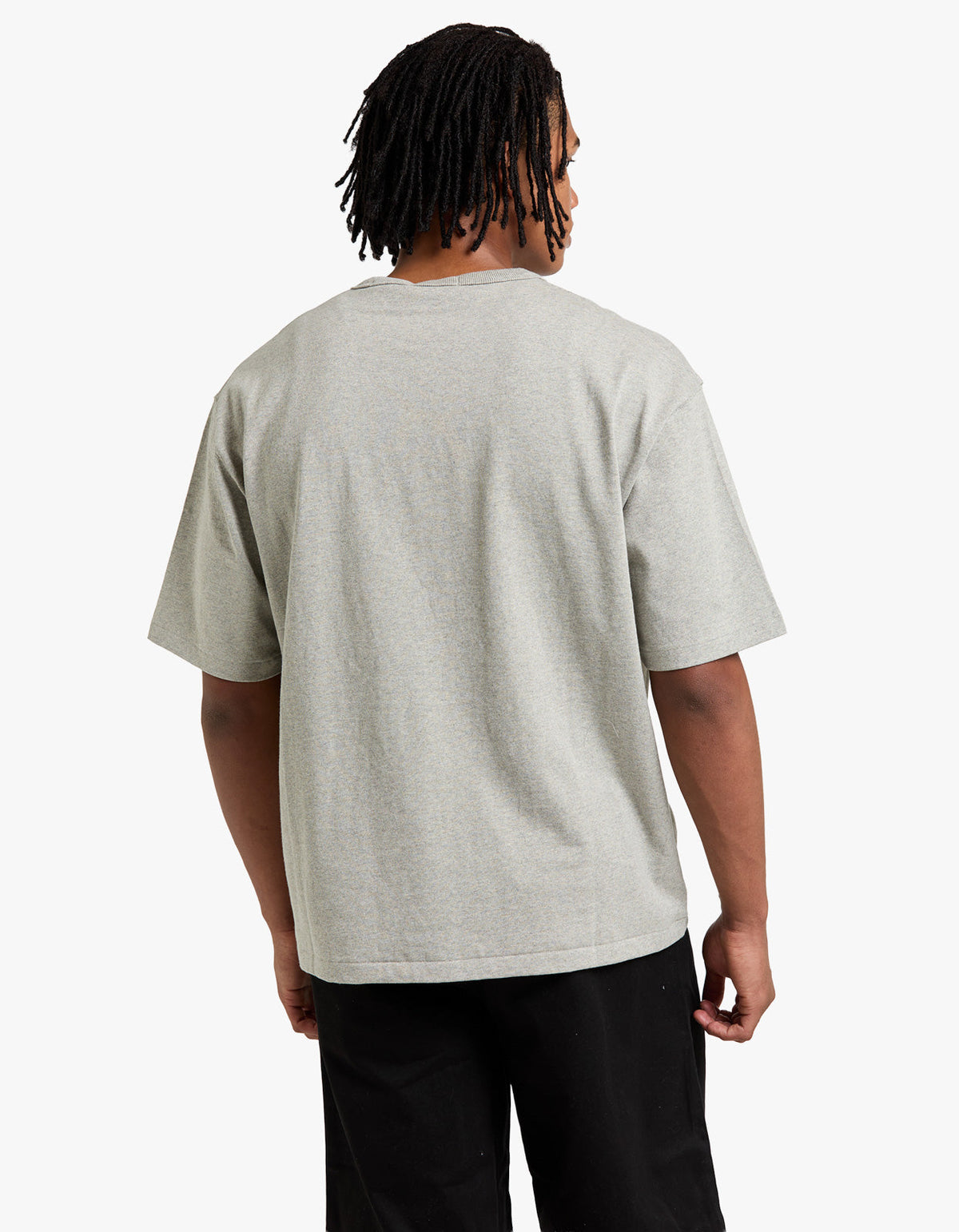Relaxed Fit Logo Jersey T Shirt - Dark Sport Heather