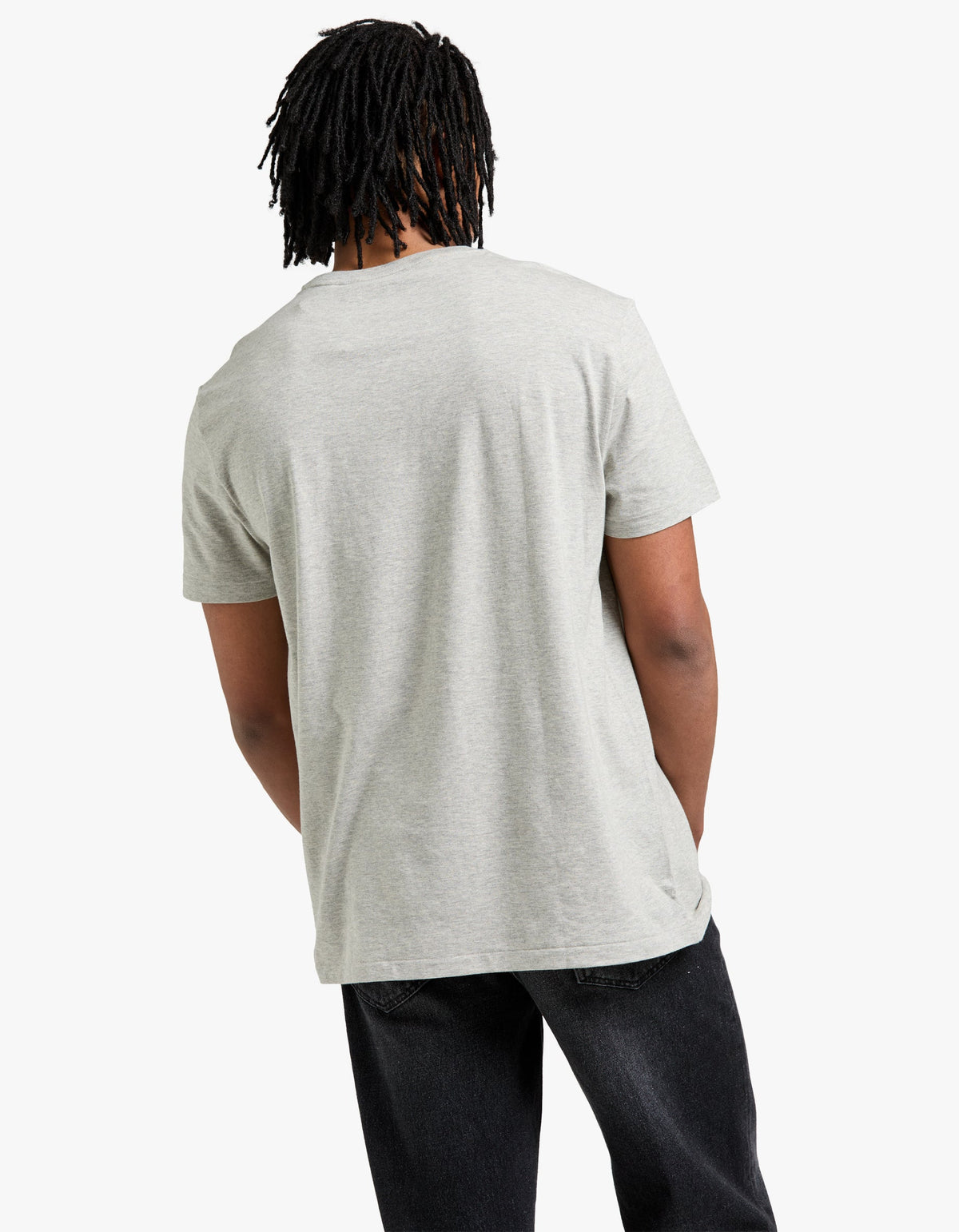 Custom Slim Fit Crew Neck T Shirt - New Grey Heather
