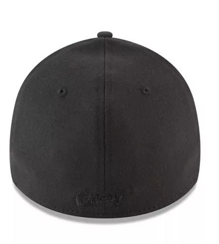 Chicago White Sox New Era Blackout Tonal 39THIRTY Flex Fit Cap