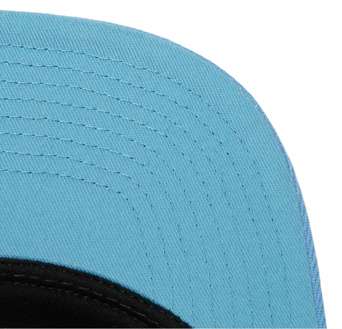 Men's Denver Nuggets Mitchell & Ness Hardwood Classics Reload 2.0 Snapback Hat - Black/Blue