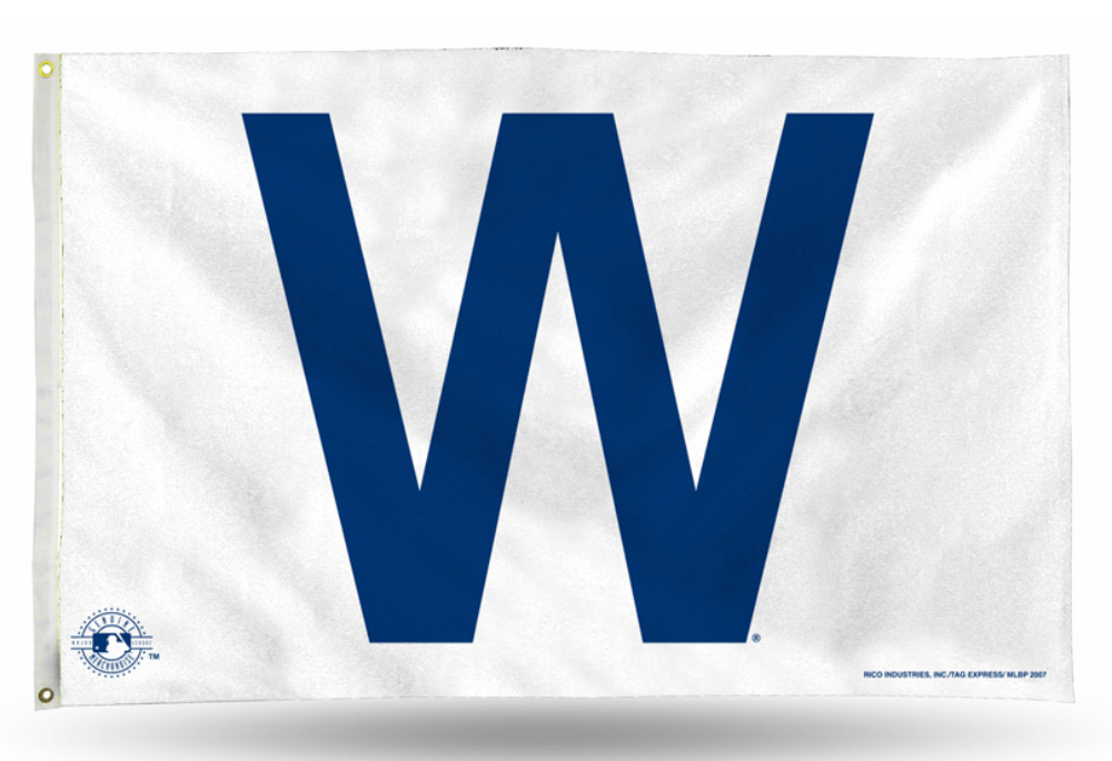 Chicago Cubs 3' X 5' W Flag By Rico