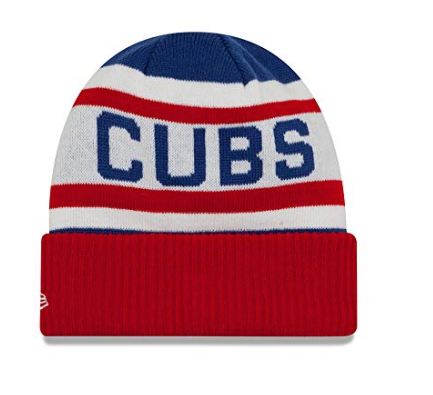 Chicago Cubs Biggest Fan 2 “C” Logo Knit Hat By New Era