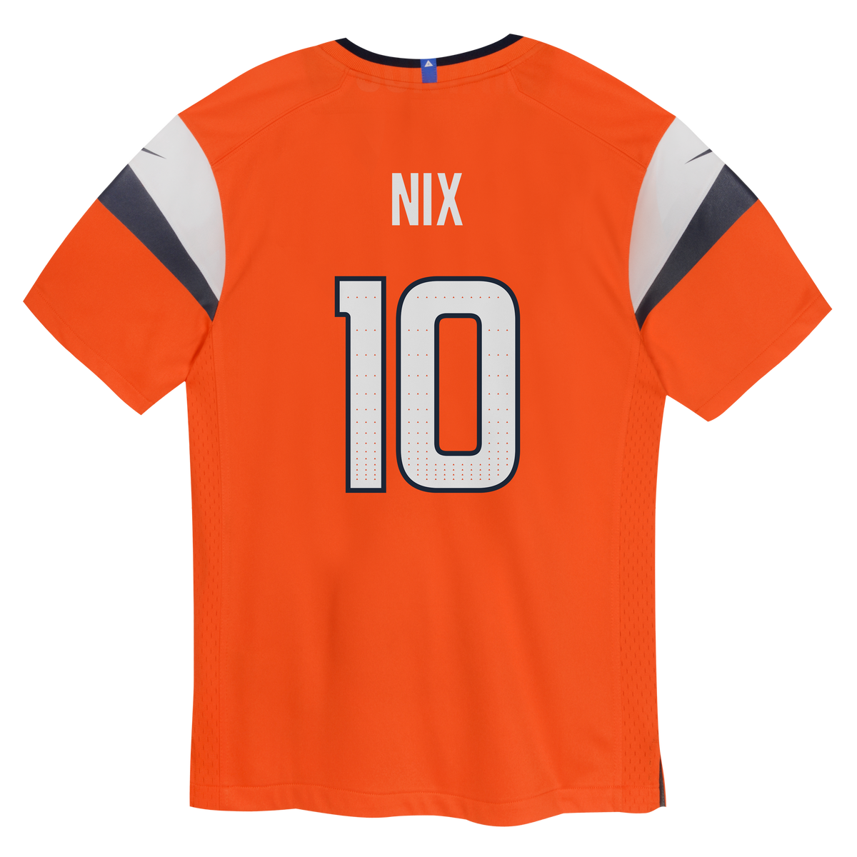 Child Denver Broncos Bo Nix Orange Home Nike Game Jersey