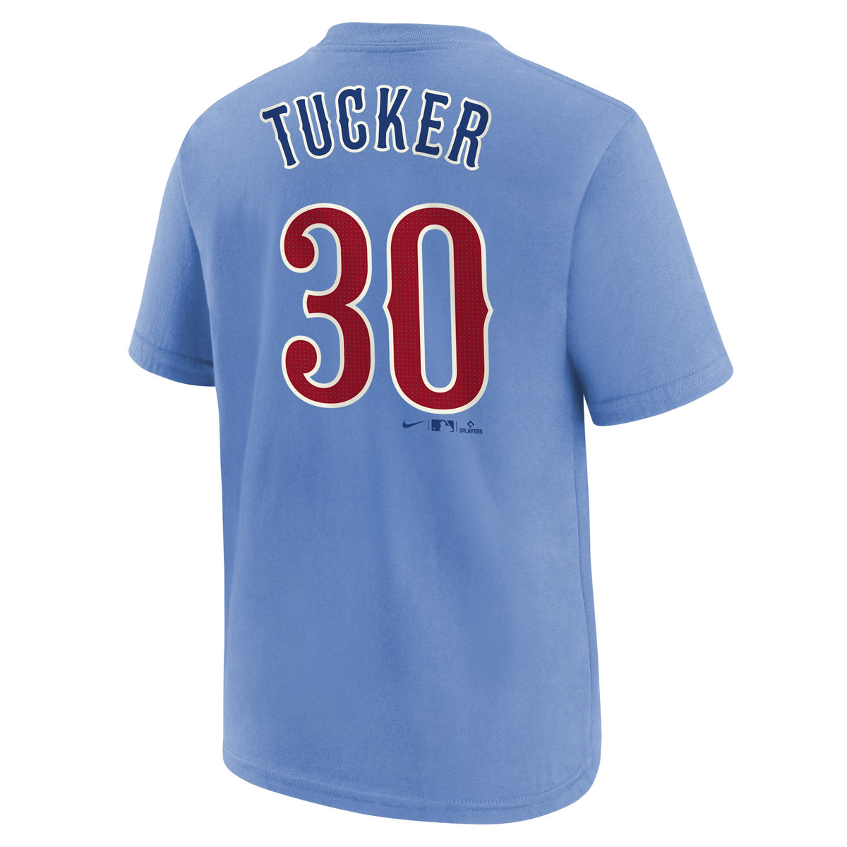 Youth Chicago Kyle Tucker Blues Alternate Nike Name And Number Tee
