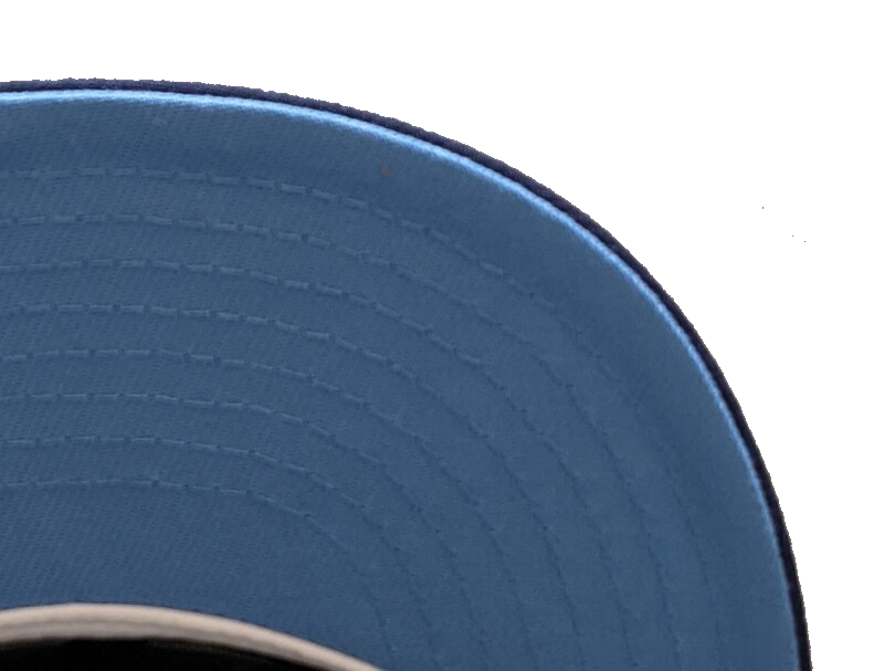 Chicago Cubs New Era Chrome and Navy 2 Tone Wrigleyville 59FIFTY City Connect Fitted Hat