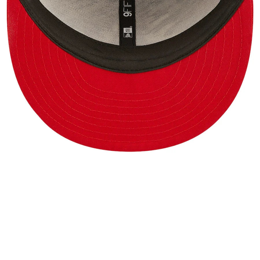 Men's Chicago White Sox New Era 2022 4th of July Stars and Stripes Red 9FIFTY Snapback Adjustable Hat