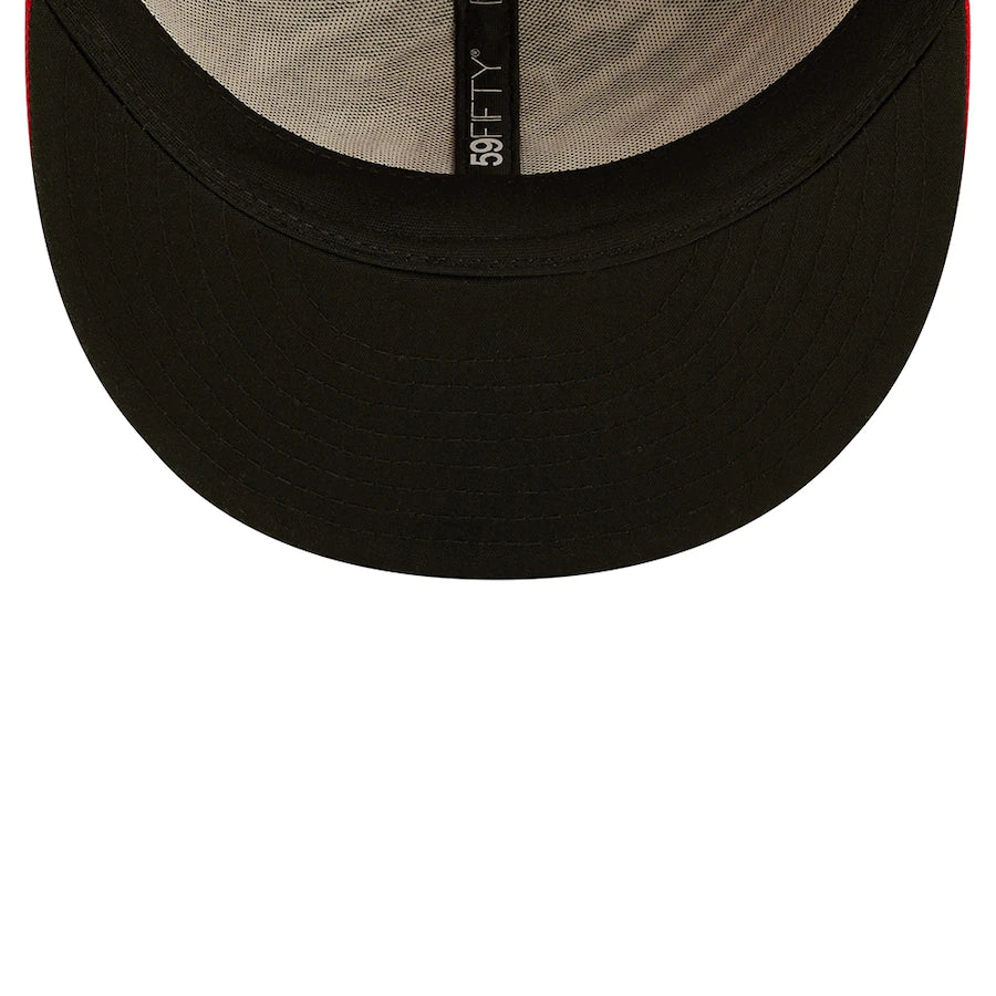 Chicago White Sox 2022 4th of July Stars and Stripes Authentic Collection Red 59FIFTY Fitted Hat