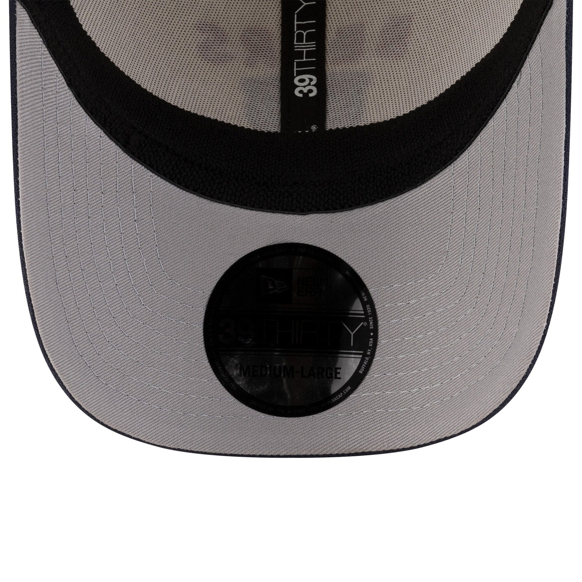 Men's Chicago Bears New Era 2025 NFL Draft Chrome 39THIRTY Flex Fit Hat