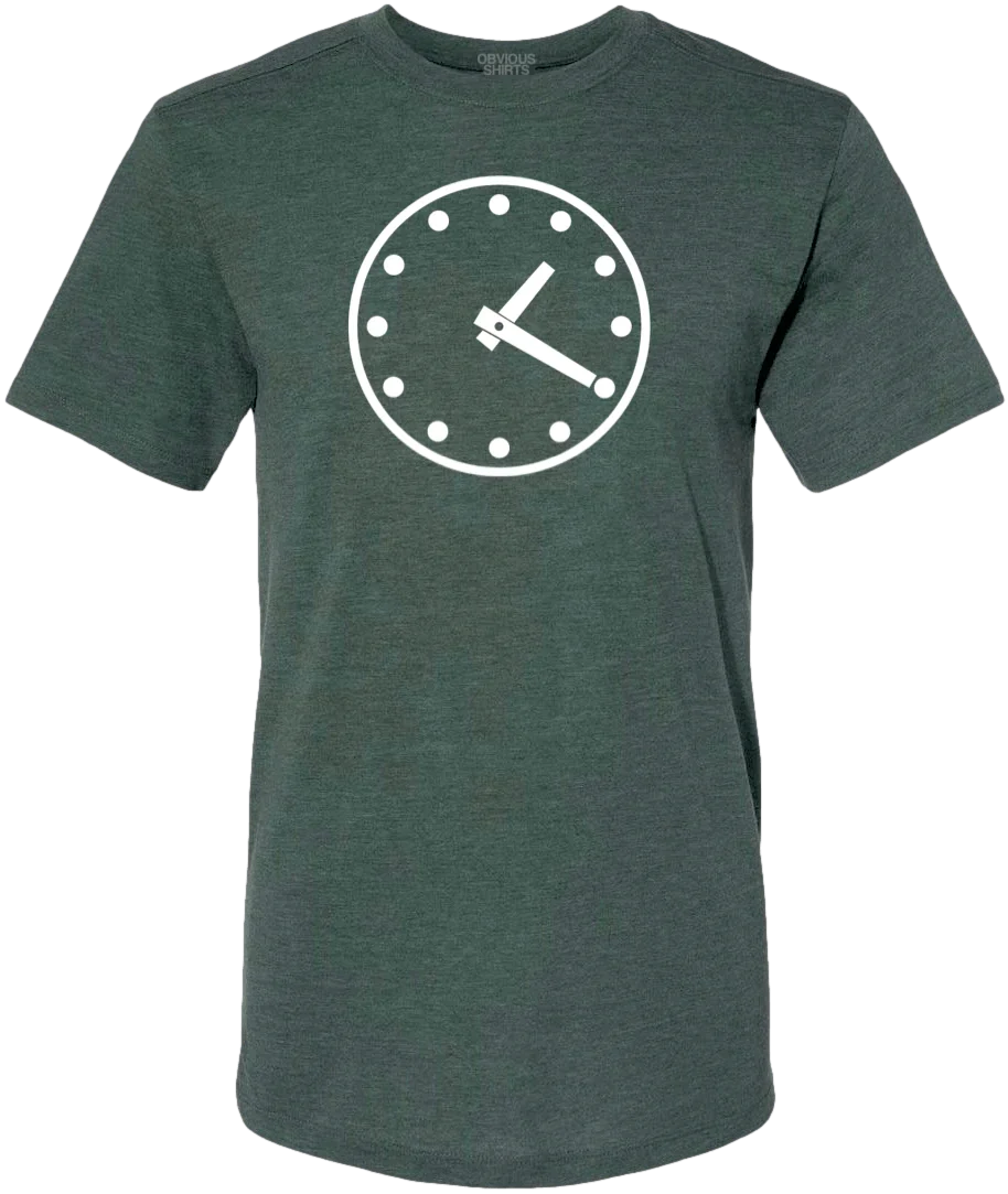 Men's Obvious Shirts Chicago Cubs 1:20 Wrigley Clock Tee