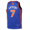 Youth New York Knicks Carmelo Anthony Mitchell & Ness Blue 2010-11 Hardwood Classics Swingman Jersey