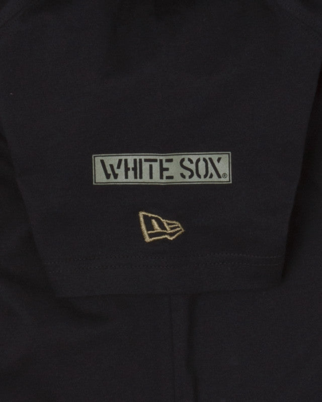 Mens Chicago White Sox New Era X Alpha Industries Black T-Shirt By New Era