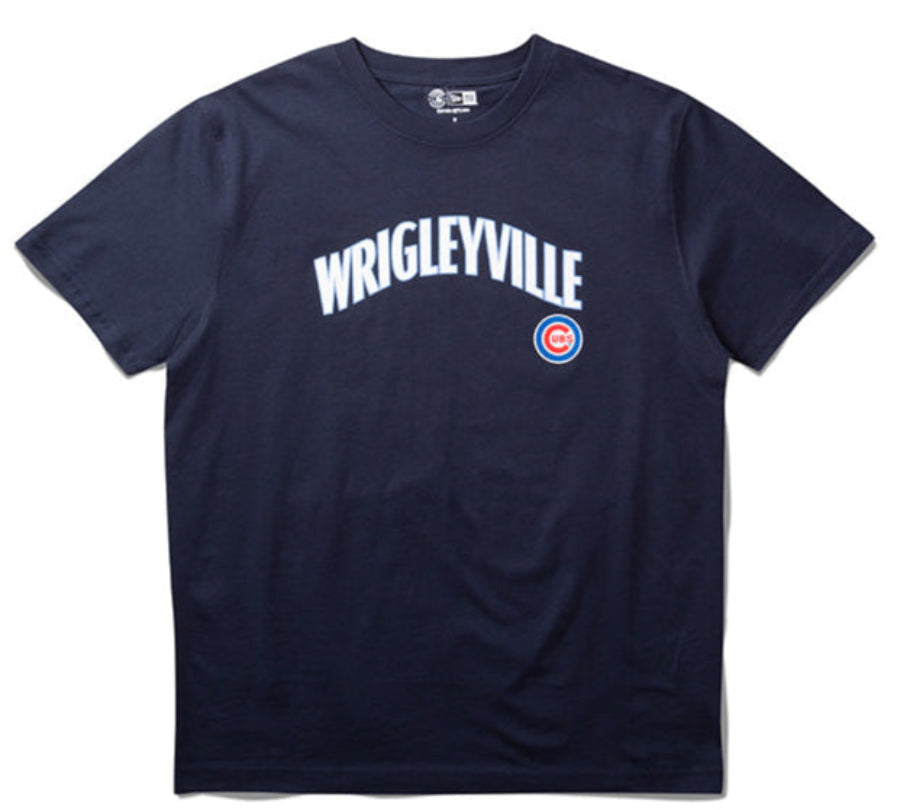 Men's Chicago Cubs City Connect Navy New Era Tee