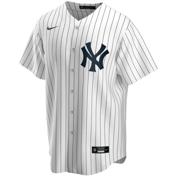 Men's Nike Thurman Munson #15 White New York Yankees Home Official Replica Player Jersey