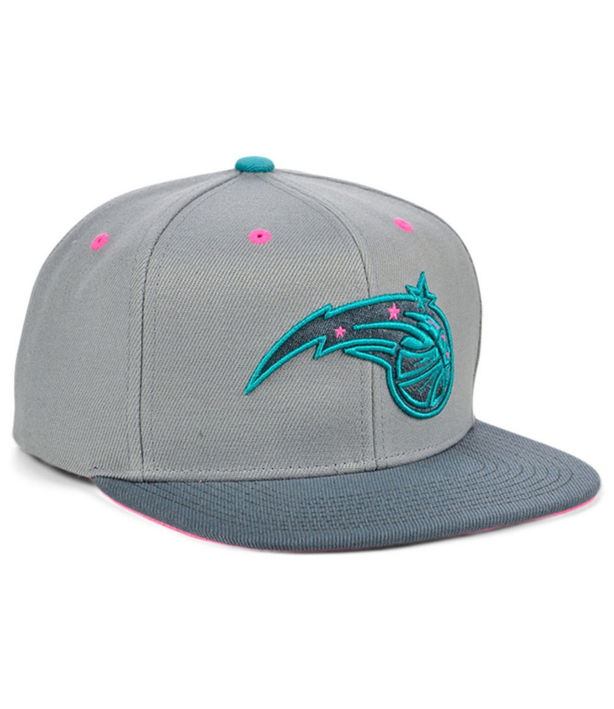 Men's Orlando Magic Mitchell & Ness Gray Wolf Mags Snapback Hat