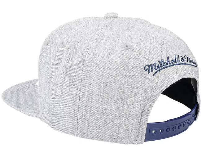 Utah Jazz Gray Heathered 2.0 Mitchell & Ness Snapback Hat
