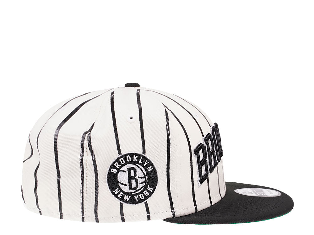 Brooklyn Nets NBA White/Black City Arch New Era 9FIFTY Snapback Hat
