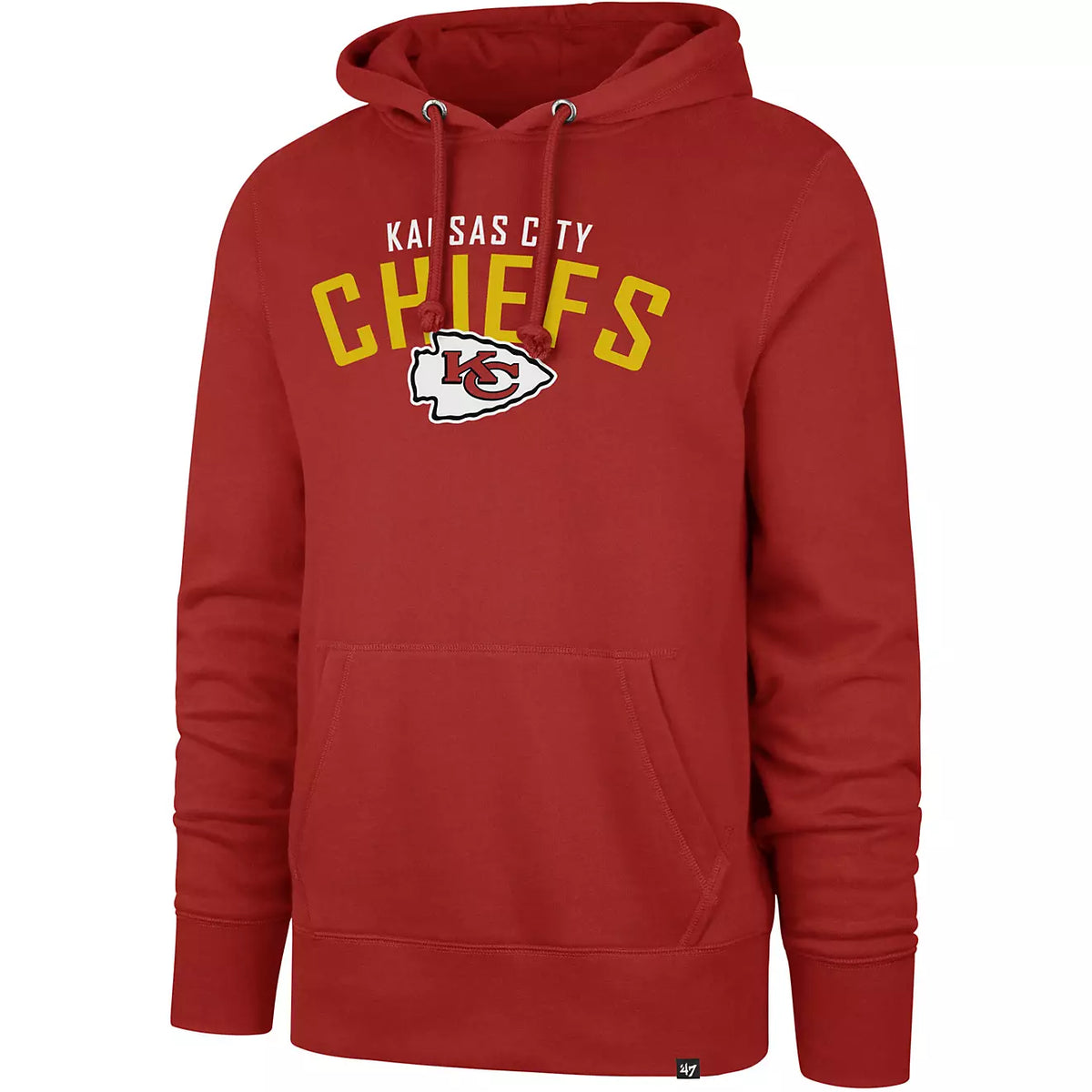 Men's NFL Kansas City Chiefs Red Outrush Headline Hoodie