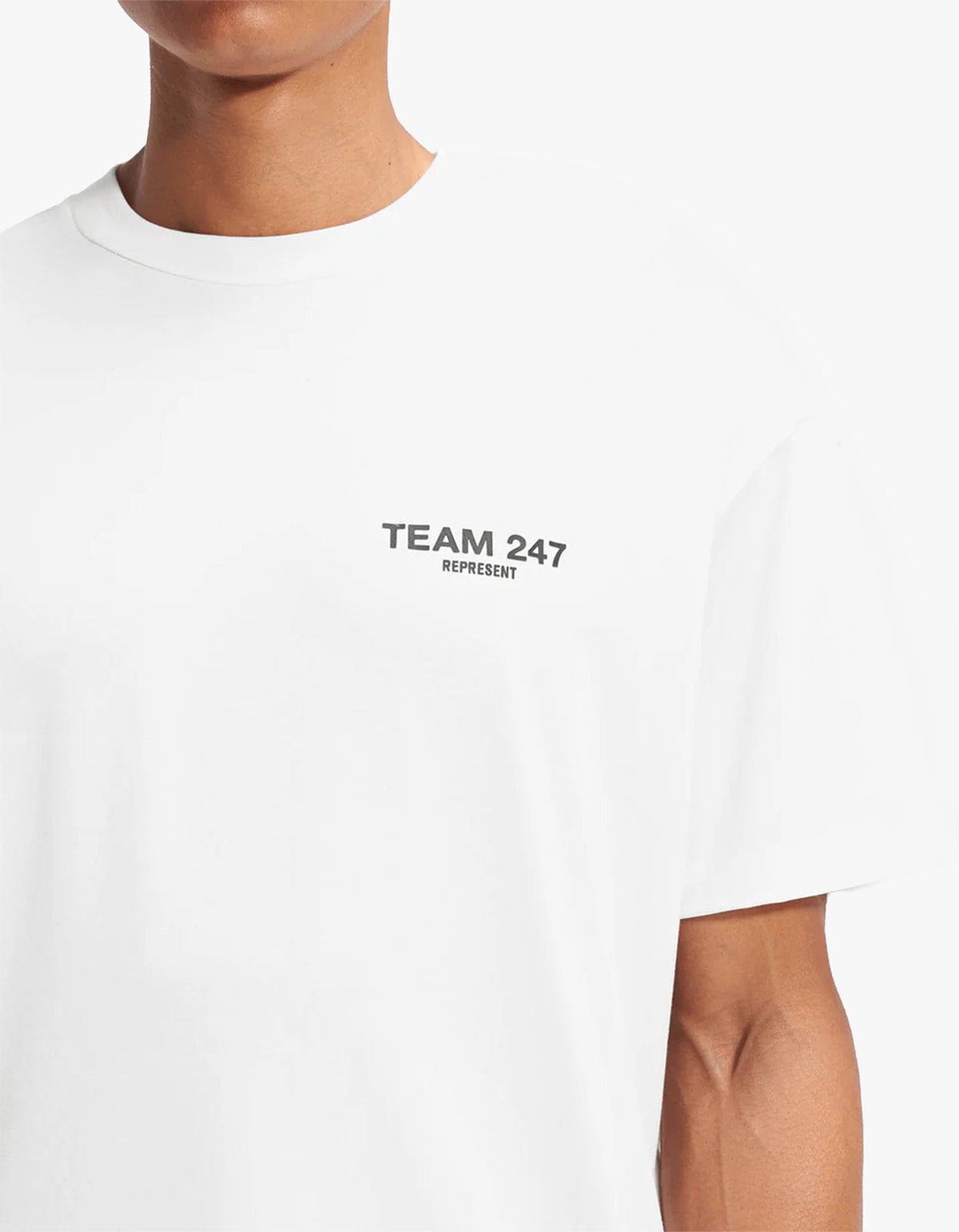 Team 247 Oversized T Shirt - Flat White