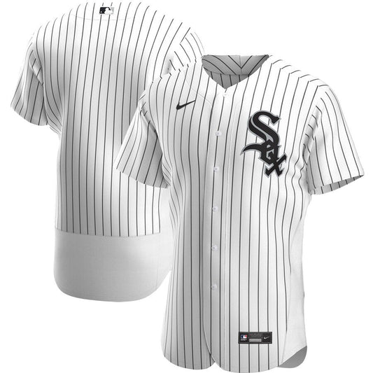 Men's Chicago White Sox Nike White Home Authentic Official Team Jersey