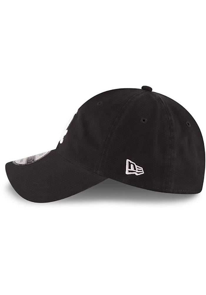 Men's Chicago White Sox New Era Black Game Replica Core Classic 9TWENTY Adjustable Hat