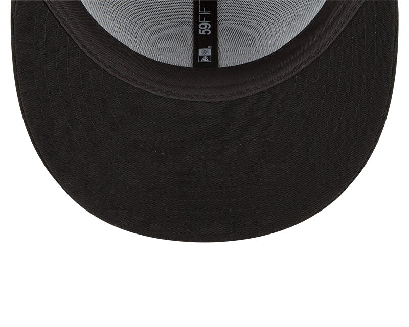Men's Chicago Cubs Black New Era 2022 Clubhouse Collection 59FIFTY Fitted Hat