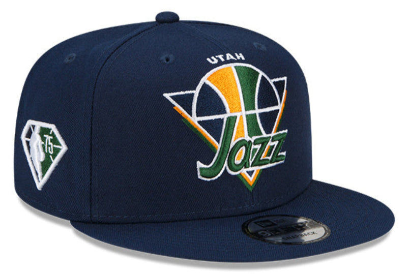 Utah Jazz New Era Navy 2021 NBA Tip Off Snapback Hat