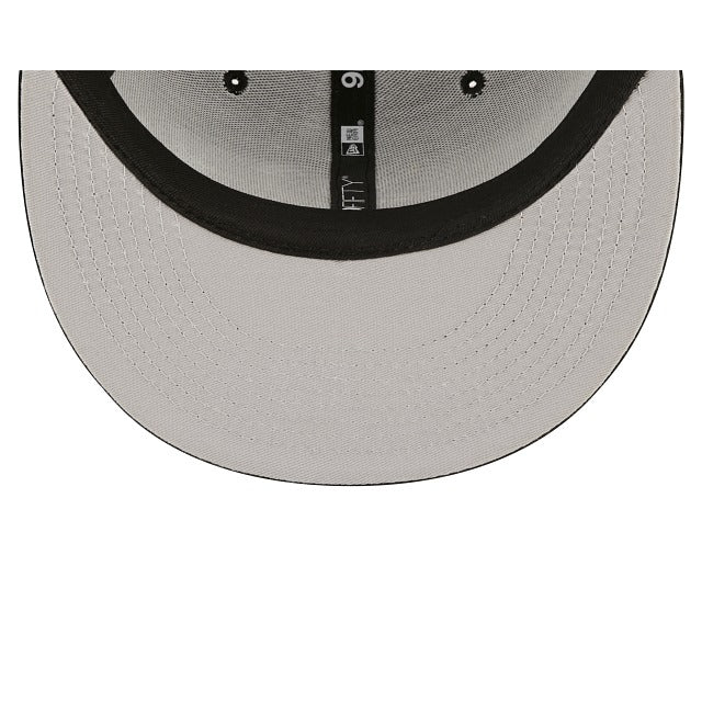 Chicago White Sox New Era Cooperstown Collection Tonal Black 9FIFTY Mesh Trucker Snapback Hat