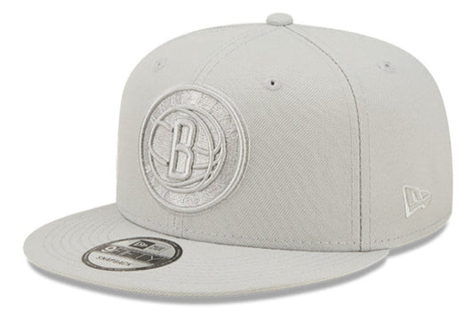 Men's Brooklyn Nets New Era Silver Color Pack 9FIFTY Snapback Hat