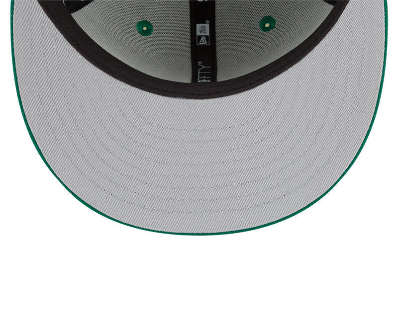 Boston Celtics New Era 2021/22 City Edition Alternate 9FIFTY Snapback Adjustable Hat - Kelly Green