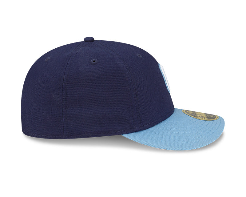 Men's Chicago Cubs New Era Navy/Light Blue City Connect Low Profile 59FIFTY Fitted Hat