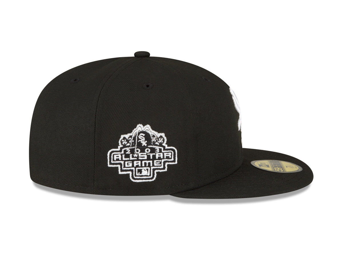 Chicago White Sox Sox 2003 All Star Game Black New Era 59Fifty Fitted Hat