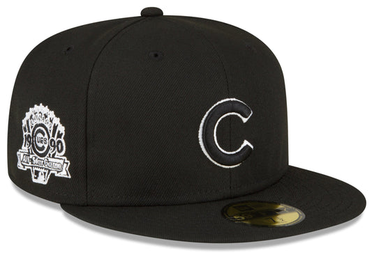 Chicago Cubs 1990 All Star Game Black New Era 59Fifty Fitted Hat