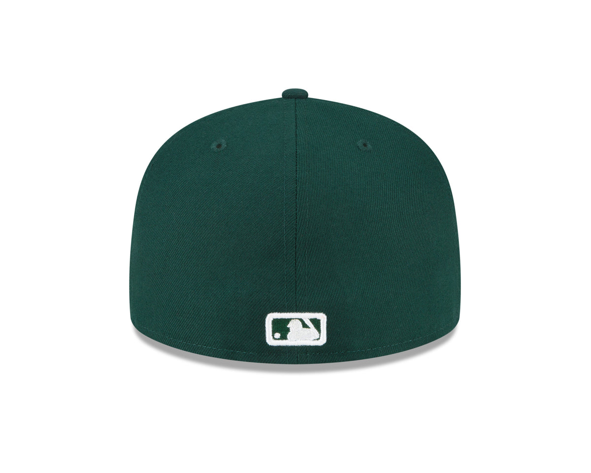 Men's Chicago Cubs Basic New Era Dark Green 59FIFTY Fitted Hat