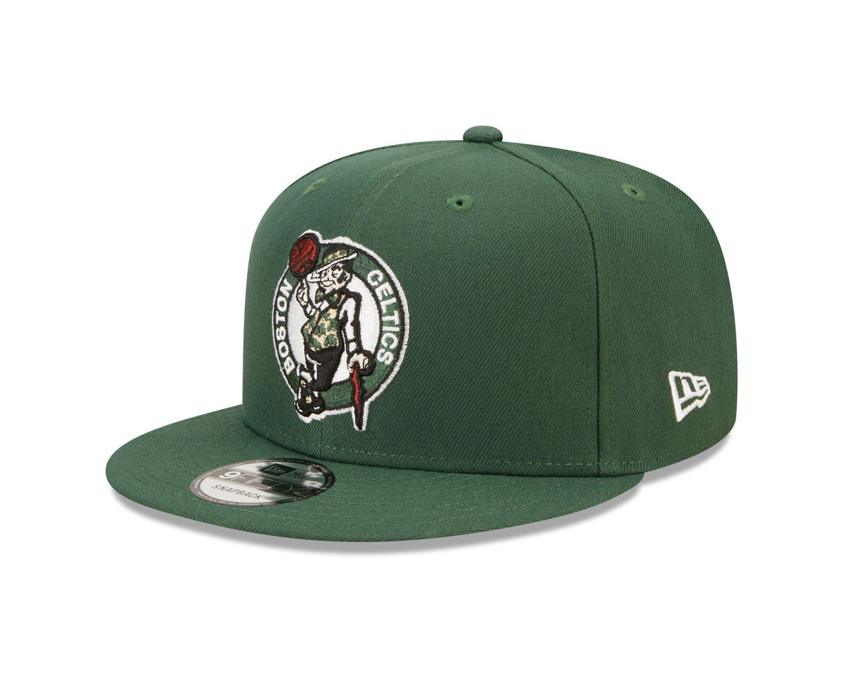 Mens Boston Celtics New Era 2022 NBA City Edition Alternate 9FIFTY Snapback Hat