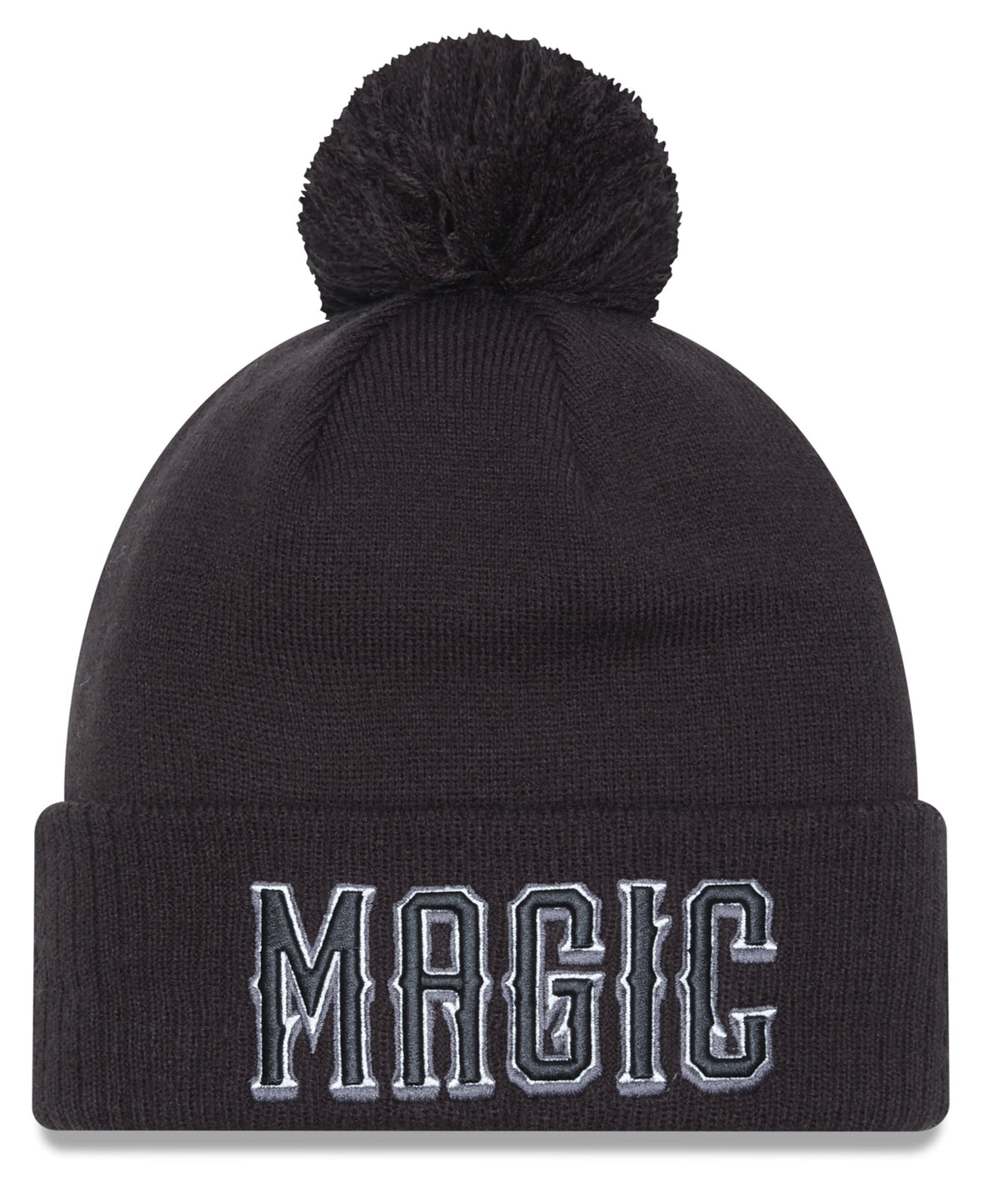 Men's Orlando Magic New Era 2022/23 City Edition Alternate Official Cuffed Pom Knit Hat
