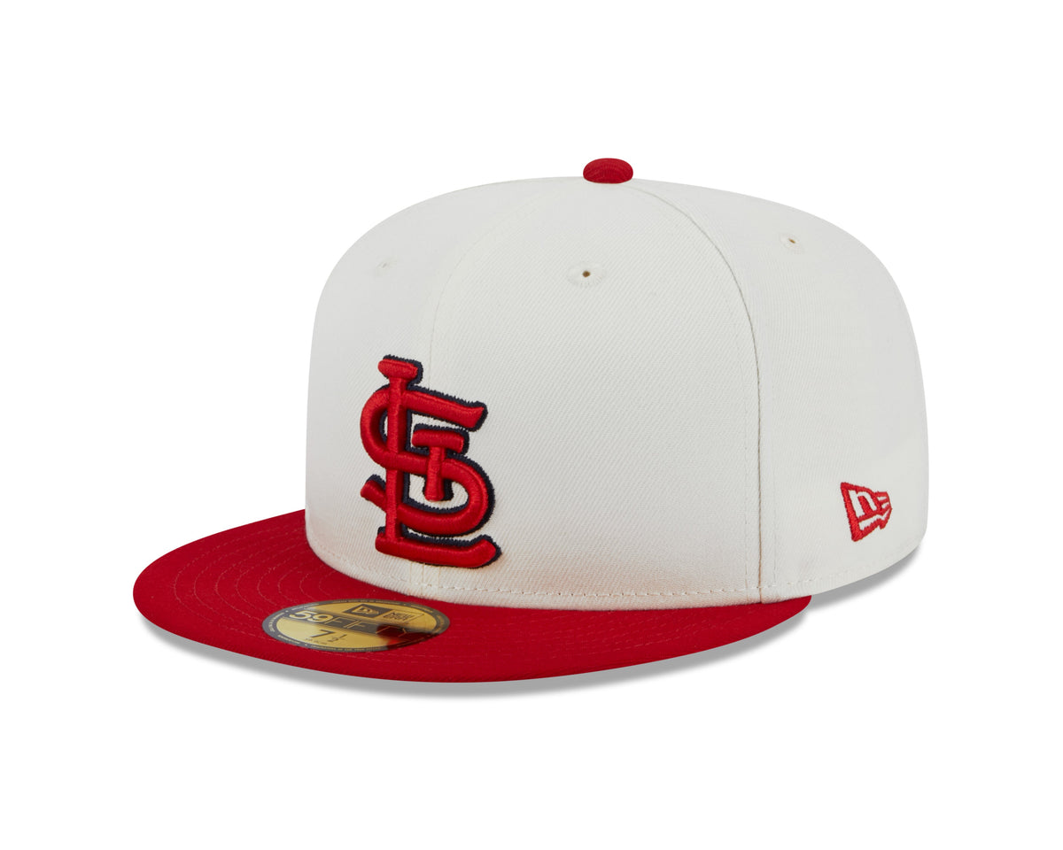 St. Louis Cardinals 2011 World Series Cream/Red New Era Retro 59FIFTY Fitted Hat