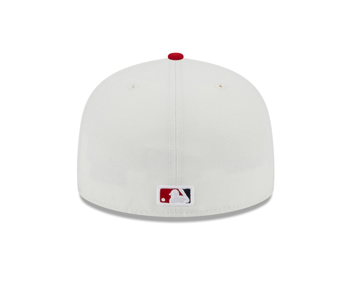 St. Louis Cardinals 2011 World Series Cream/Red New Era Retro 59FIFTY Fitted Hat