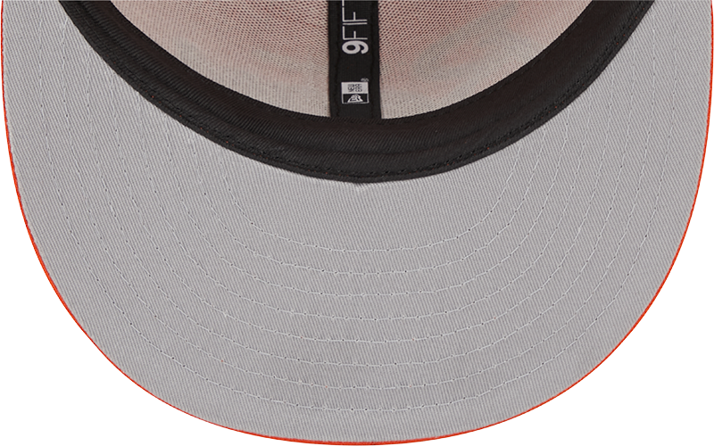 Chicago Bears New Era Orange Script 9FIFTY Adjustable Snapback Hat