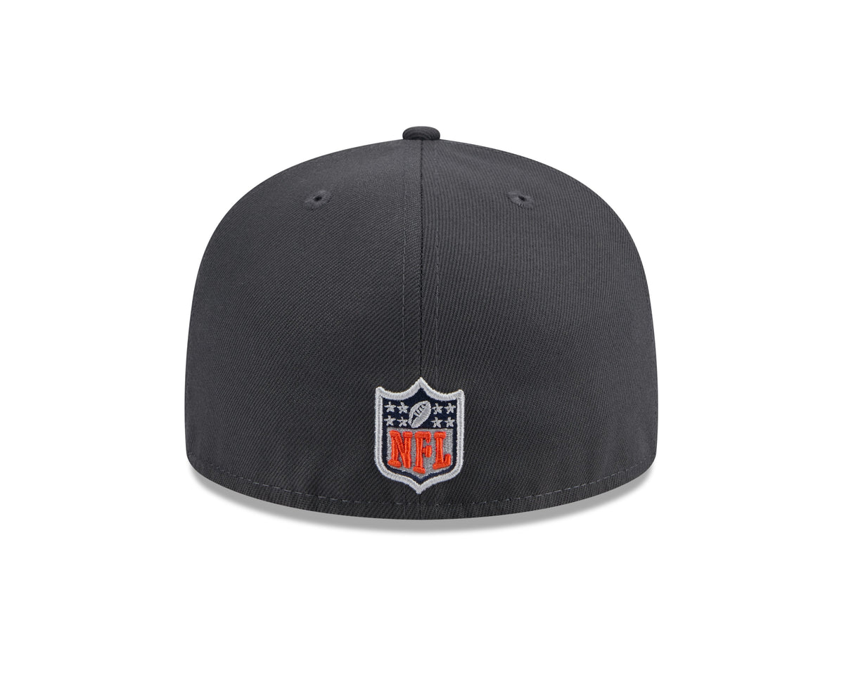 Men's Chicago Bears New Era Graphite 2024 On Stage NFL Draft 59FIFTY Fitted Hat