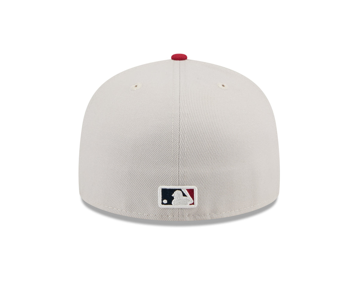 Chicago White Sox 2024 4th of July Stone/Red On Field New Era 59FIFTY Fitted Hat
