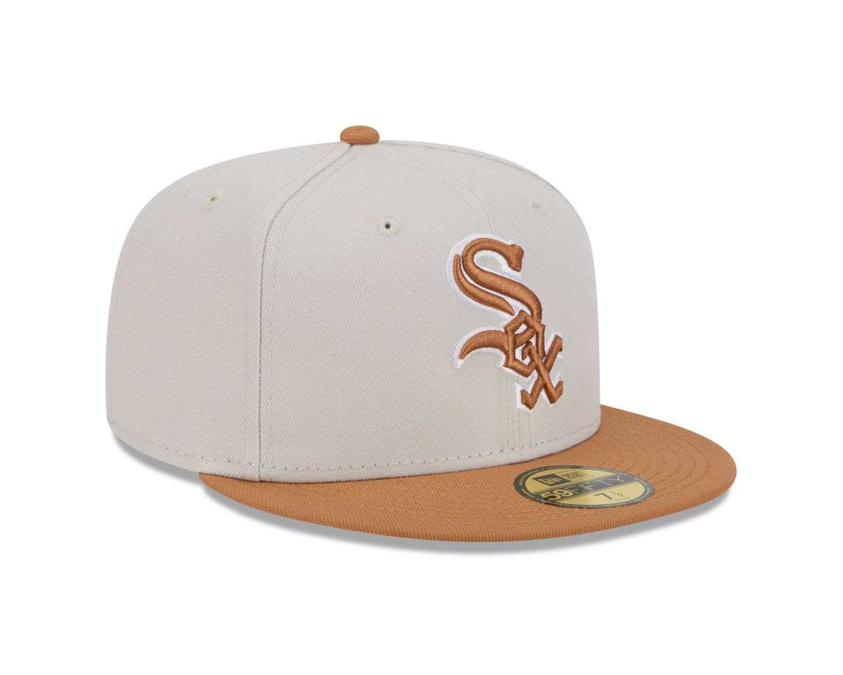 Chicago White Sox 2 Tone Stone/Bronze 59FIFTY Fitted Hat