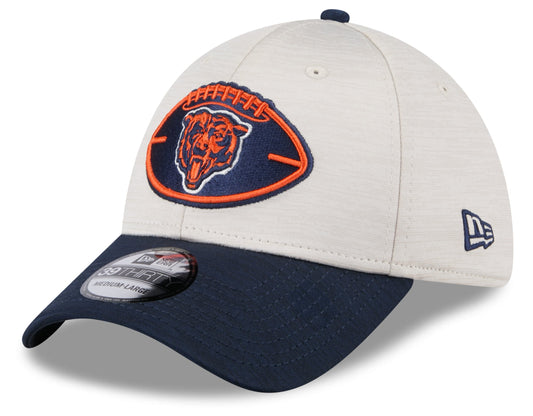 Men's Chicago Bears New Era 2024 Sideline Historic 39THIRTY Flex Hat